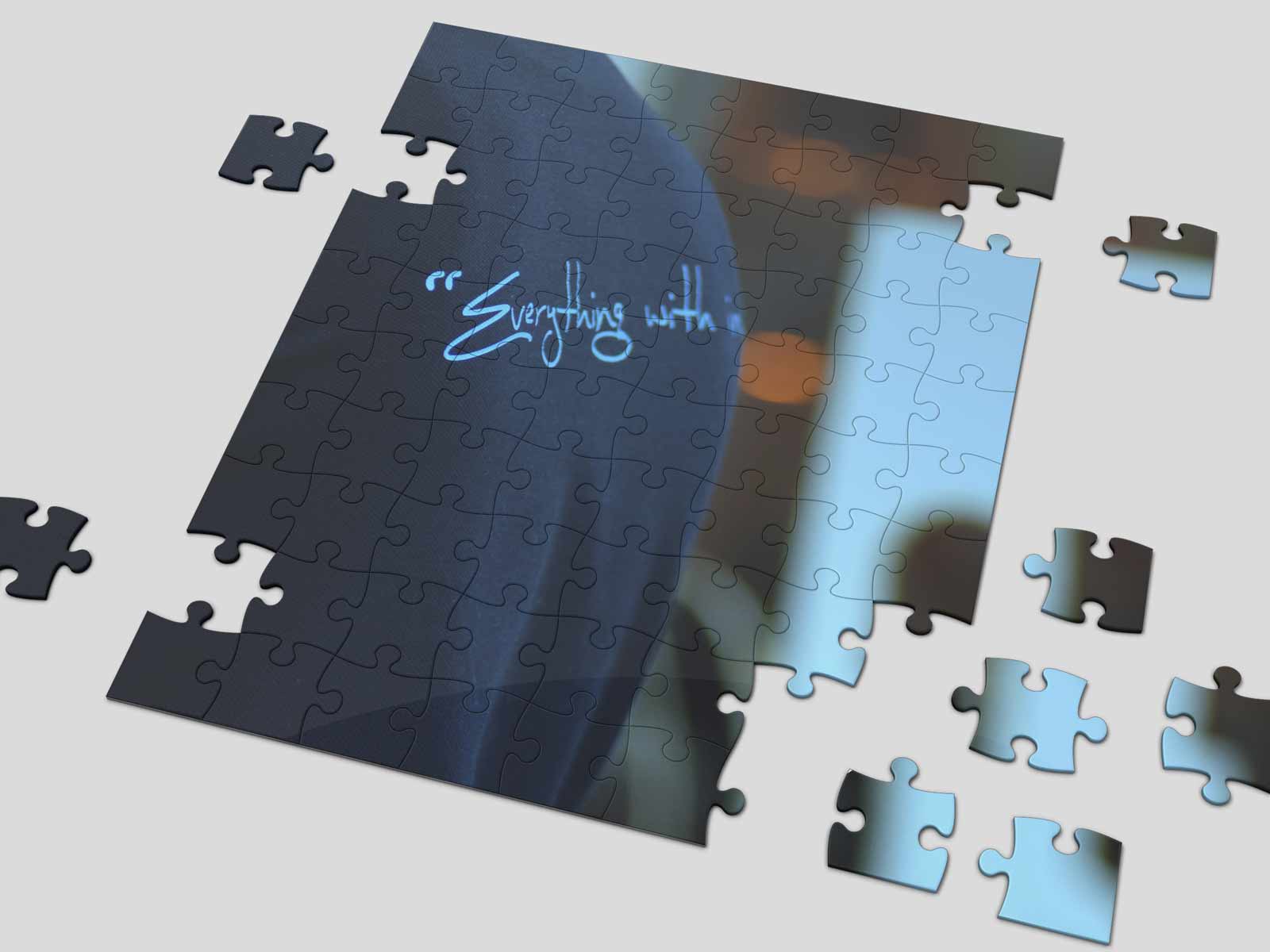 Printing on Jigsaw Game -Inkservice prints on jigsaw puzzles in Kuwait